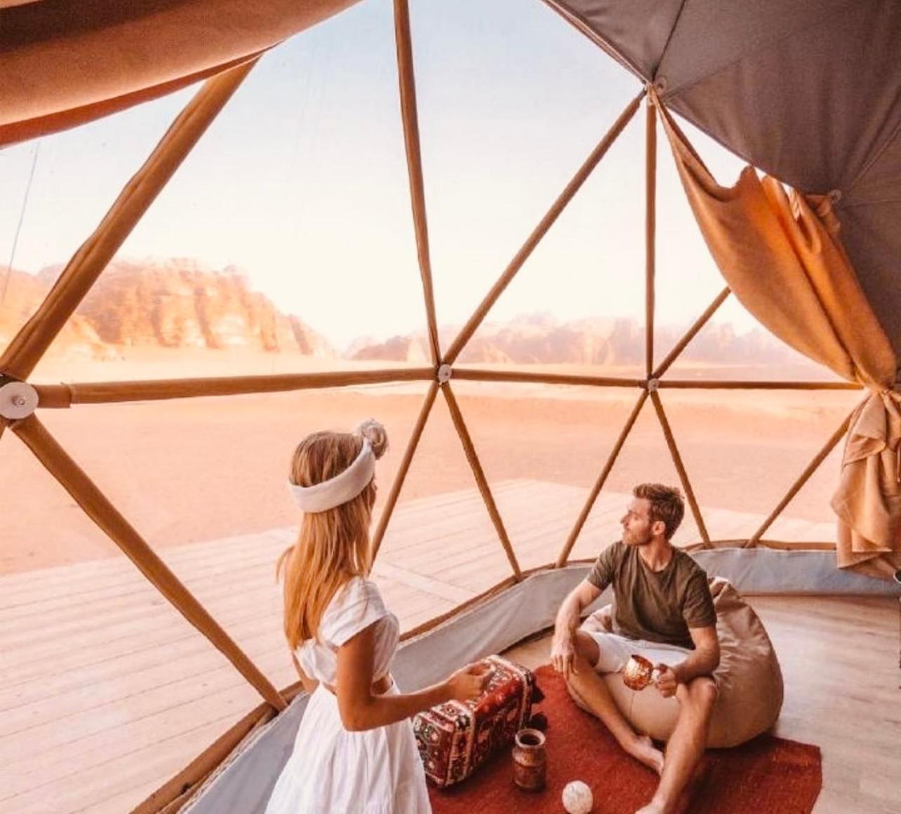 וואדי רם Revan Rum Luxury Camp מראה חיצוני תמונה